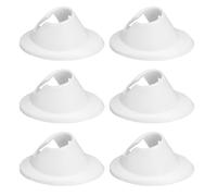 minkissy 6pcs Nail Varnish Bottle Holder Silicone Anti-Fall Base for Nail Polish Nail Varnish Stand Nail Polish Bottle Holder for Nail Salon Home DIY