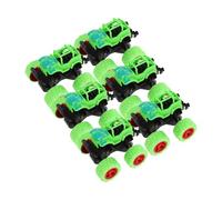minkissy 6pcs Off Road Car Inertia Pull Back Vehicles for Push Go Cars Unique Design for Exploration for Birthday Wedding Party Supplies