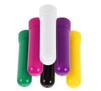 minkissy 6pcs Refillable Aromatherapy Breath Stick Portable Unscented Tubes for Energy Boosting and Comfort Easy Maintenance for Daily Use