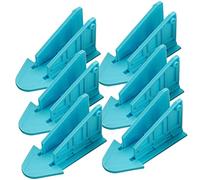minkissy 6pcs Safety Locks for Sliding Doors Windows Durable Safety Locks Easy Install No Screw Design Protects from Accidents for Cabinets