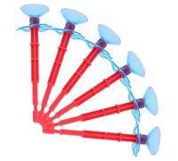 minkissy 6Pcs Spider Shooter with Suction Cup Replacement Arrows Fun Outdoor for Group Play for Halloween Parties and Adventures