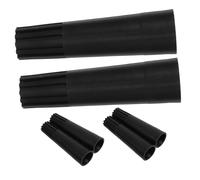 minkissy 6pcs Threaded Handle Adapter for Broom and Mop Poles Plastic Connectors for Telescopic Extension Poles Quick Replacement Tips for Household and Professional Cleaning Tools