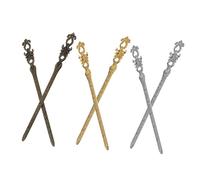 minkissy 6pcs Vintage Hairpins for Women Chinese Hair Sticks Hair Accessories Stylish Forks Classical Ornaments