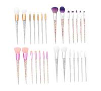 minkissy 7pcs Professional Makeup Brush Kit Fine Brush Details Comfortable for Day Wear for Cosmetics Daily Use