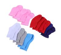 minkissy 8 Pairs Doll Socks Accessories for Dolls Miniature Playhouse Props Decorative Costume Socks for Photo and Home Decor