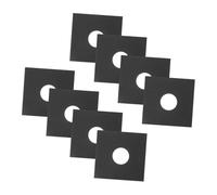 minkissy 8pcs Anti-static Vinyl Record Bags Double-layer Kraft Paper Inner Sleeves Vinyl Record Protector Sleeves Dustproof Storage for Music Albums