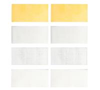 minkissy 8pcs Fruit Battery Experiment Materials Set Copper, Zinc, Aluminum, and Iron Sheets 5x2cm for Science Physics Teaching and DIY Elementary School Science Kits