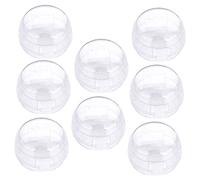 minkissy 8pcs Gas Stove Knob Guard Kitchen Safety Guards Polypropylene Wear Resistant Stove Lock Prevent Children Turning Controls Suitable for Home