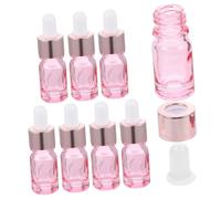 minkissy 8pcs Glass Dropper Bottles Small Travel Bottles for Essential Oil Reusable Dropper Semi Glass for Packing and Travel Use