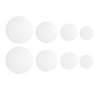 minkissy 8pcs Laboratory Glass Beaker Covers round Watch Glass Set with 70mm, 100mm, 120mm, 150mm Sizes for Chemistry Experiments and Scientific Research