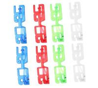 minkissy 8pcs LED Glow Glasses with Bright Lights for Year's Eve Graduation Party Photo Props Light Up Eyewear for Nighttime Celebrations and Festival Accessories