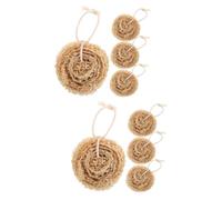 minkissy 8pcs Loofah Dish Sponge Scrubber Soft Natural Loofah for Dishes Kitchen Cleaning Sponges