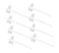 minkissy 8pcs Mini Denture Toothbrush Toothbrush Head Double-Sided Travel Dental Brush for Treatment Braces Cleaner for Home Use