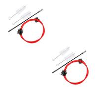 minkissy 8pcs Mouthpiece Cleaner Trumpet Cleaning Brush Cornet Snake Brush Cornet Trumpet Cleaning Kit