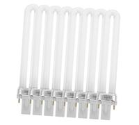 minkissy 8pcs Nail Lamp Tubes Replacement for UV Manicure Light Professional Nail Art Dryer Curing Lamp for Salon and Home Use