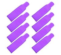 minkissy 8pcs Polyester Mane Bags for Horse Grooming, Windproof and Anti-tangle Protection for Horse Mane, for Pasture and Daily Use to Prevent Breakage and Sun Damage