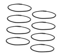 minkissy 8pcs Rubber Shock Mount Bands for Microphones Elastic Vibration Dampening Rings for Condenser and Boom Mics Noise Reduction Easy Install Mic Holder Accessories