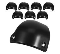minkissy 8pcs Speaker Corner Protectors Durable Collision Edge Guards for Guitar Amplifiers Audio Equipment Lightweight Easy to Install Rounded Shield for Full Coverage Protection