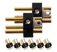minkissy 8pcs Xlr Male Microphone Plugs Pin Audio Connectors for Amplifier and Ktv Equipment Reliable Signal Transmission for Microphones and