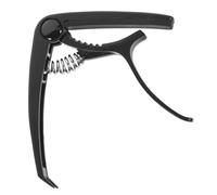 minkissy Acoustic Guitar Capo Zinc Alloy Tone Changer Clip for Electric Folk Music Teachers Beginners in Black