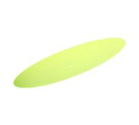 minkissy Acrylic Turntable Mat Slipmat for Vinyl Record Players Fluorescent Yellow Noise Reducing Design for Enhanced Sound Quality Lightweight Easy to Clean for Professionals Vinyl