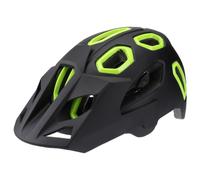 minkissy Adjustable Black Cycle Helmet with Visor Featuring Large Convective Vent, PC Material, and Fine Workmanship for Men and Women for Weekends and Highway Sports Biking