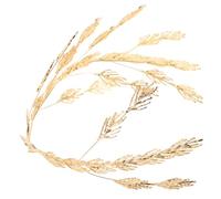 minkissy Adjustable Gold Leaf Crown Headband for Women Wedding Headpiece Elegant Vintage Alloy Bridal Hair Accessory Party Prom Festival Bridesmaid Hairband