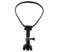 minkissy Adjustable Neck Hanging Microphone Holder for Musicians and Magicians Lightweight Stable Mic Mount with Comfortable Ergonomic Design Reduces Vibrations and Wind Noise for Audio