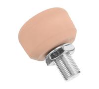 minkissy Adjustable Roller Skate Brake Pads for Double Row Skates with Rubber and Metal Material 15.5mm Thread Diameter for Competitive Practices and Roller Rink Use