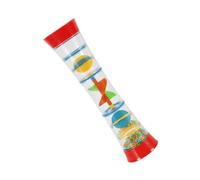 minkissy Adorable Red Rainstick Kaleidoscope for Boy Girl Cognitive Sensory Development Funny Rotating Plaything Enhancing Hand Eye Coordination and Auditory Awareness