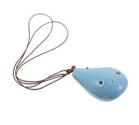 minkissy Alto Ceramic Ocarina Flute for Beginners Precise Tuning Musical Instrument with Clear Sound Learn Design for Adults Starting Wind Music Training