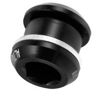 minkissy Aluminum Alloy Drum Air Vent Screw Drum Parts Jazz Snare Percussion Instrument Accessory Durable Easy Install Compatible with