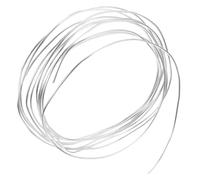 minkissy Aluminum Sculpting Wire 2mm X 5m Roll Silver Flexible Cuttable Jewelry Wire for DIY Modeling Crafts and Portable Beading Art Projects