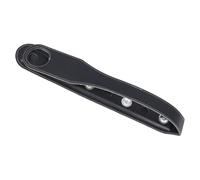 minkissy Anti-slip Cello Pad with End Pin Holder Pu Leather Metal Construction for Reliable Stability and Easy Carrying in Travel and Home Studios