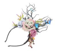 minkissy Antler Headpiece Branch Design Lightweight Hairband for Festivals and Parties Charming Decorative Hair Accessory for Christmas and Cosplay Events