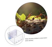 minkissy Ants Farm Castle Educational Ant Habitat Kit for Adults Clear Acrylic Observation Nest Enhances Skills Beginner Friendly Science Experiment