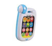 minkissy Arabic Language Musical Learning for Portable Battery Powered Pretend Phone with Songs Prayers Quranic Recitations Educational Early Learning Gift