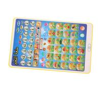 minkissy Arabic Learning Tablet Educational for Battery Powered Interactive Language Device with Intelligent Finger Reading Portable Early Childhood Learning Tool for Boys