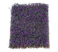 minkissy Artificial Flower Cluster Mini Plant Tuft Purple Simulation Vegetation for Model Train Micro Landscape DIY Railroad Scenery