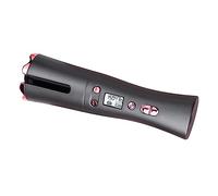 minkissy Automatic Curling Iron with Digital LCD Screen for Durable Hair Styling Wear Resistant Ceramic Hair Curler for Loose to Tight Curls Portable for Women