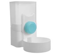 minkissy Automatic Pet Water Dispenser Suitable for Pet Cage Wire Space 2-6cm for Home Use Prevents Dirt Entering 1000ml Plastic Hanging Water Bottle for Dogs and Cats