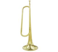 minkissy B Flat Student Trumpet for Beginners and Intermediate Players Brass Musical Instrument Plaything with Stylish Design Impact Resistant and Suitable for Classical Jazz Pop Music