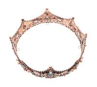 minkissy Baroque Rhinestone Wedding Tiara for Women Bride with Comfortable Wear and Versatile Styling, Alloy and Rhinestone Crown Headpiece for Elegant Vintage Bridal Hair Accessories