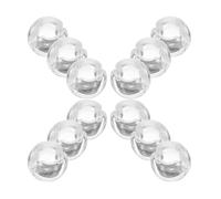 minkissy Beaded Chain Stops for 4.5mm Blind Beads, Curtain Accessories with Secure Fixing Clips, Suitable for Vertical and Roller Blinds, Pack of 12