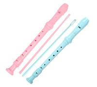 minkissy Beginners German Style Soprano Recorder Instrument Musical Wind Flute for Boys and Girls Students Music Recorder Boys and Girls Instruments