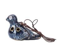 minkissy Bird Shape Ocarina Music Instrument Portable for Beginners and Performers Ergonomic Fingerholes Easy to Play Decorative Whistle for Music Lovers Random Color