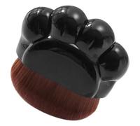 minkissy Blush Brush for Liquid Makeup Flat Top Foundation Brush Soft Synthetic Fibers for Even Application Lightweight Kitten Paw Design for Travel and Makeup Bag