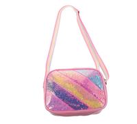 minkissy Boy Girl's Cartoon Backpack Sequin Rectangle Boys and Girls Purse Glitter Bag for Little Girls Crossbody Cartoon Shoulder Bag Sparkly Backpack for Party Favor