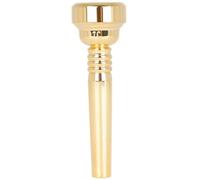 minkissy Brass Trumpet Mouthpiece Gold Plated Small for Beginners Smooth Surface Comfortable Texture Unique Design for Enhanced Playing Experience
