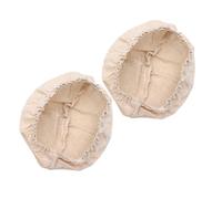 minkissy Bread Basket Cloth Covers Bread Basket Cloth Liners Linen round 2pcs Sturdy Dough Proofing Accessories for Baking and Fermentation Suitable for Bakery and Home Use